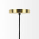 Halyco 16 inch Gold Pendant Light Ceiling Light