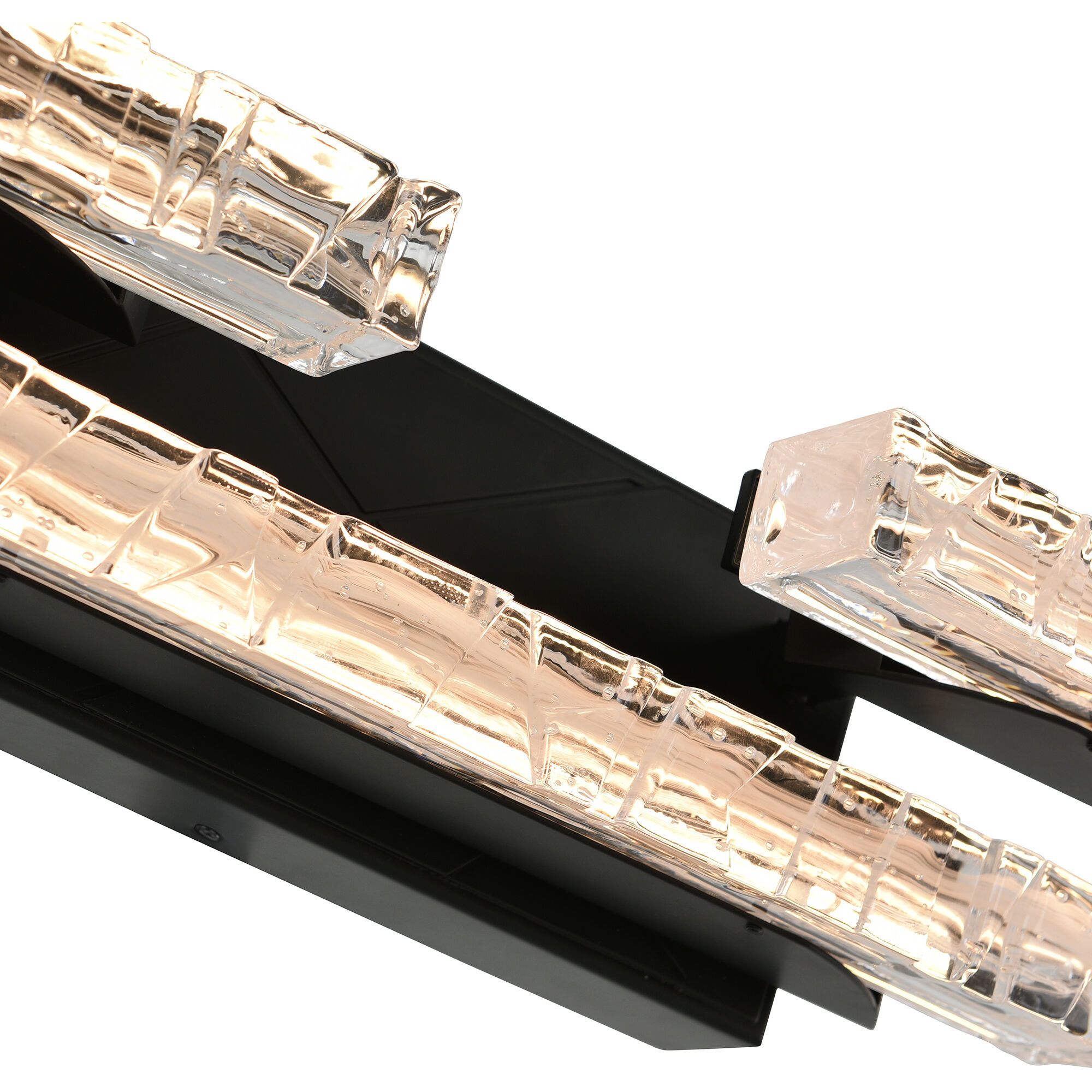 Valira LED 35.5 inch Black Vanity Light Wall Light