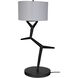 Arizona 29 inch 60.00 watt Matte Black Table Lamp Portable Light