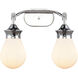 Genesis 2 Light 18.25 inch Polished Chrome Bath Vanity Light Wall Light