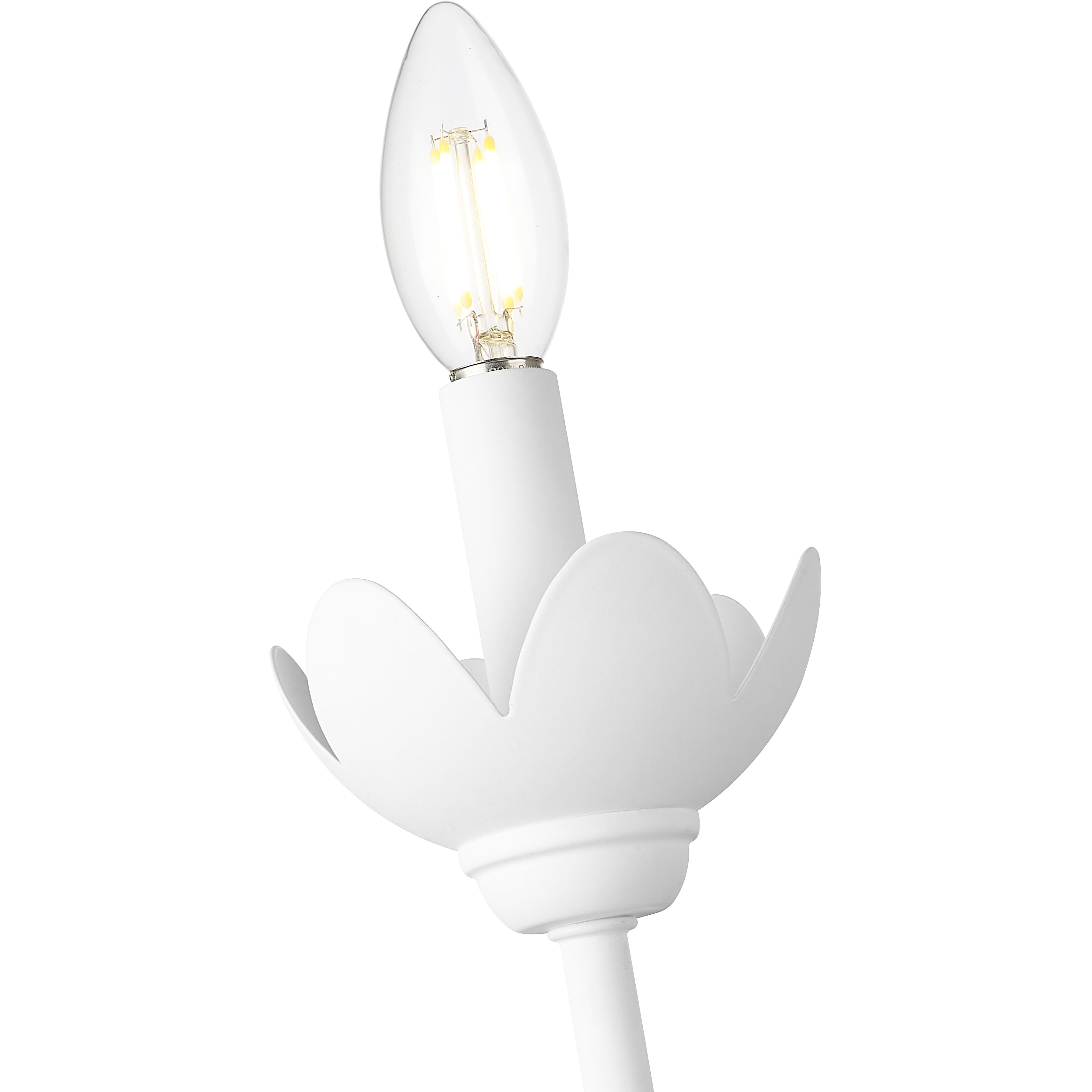 Allistair Wall Sconce Wall Light in Textured White