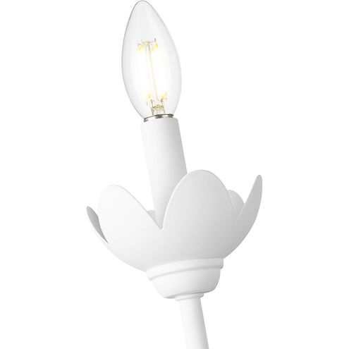 Allistair Wall Sconce Wall Light in Textured White