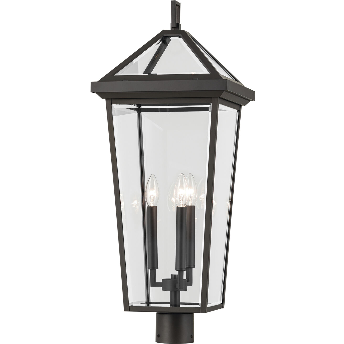 Regence 3 Light 28.75 inch Olde Bronze Outdoor Post Lantern