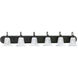 Homestead 6 Light 48 inch Painted Bronze Vanity Light Wall Light