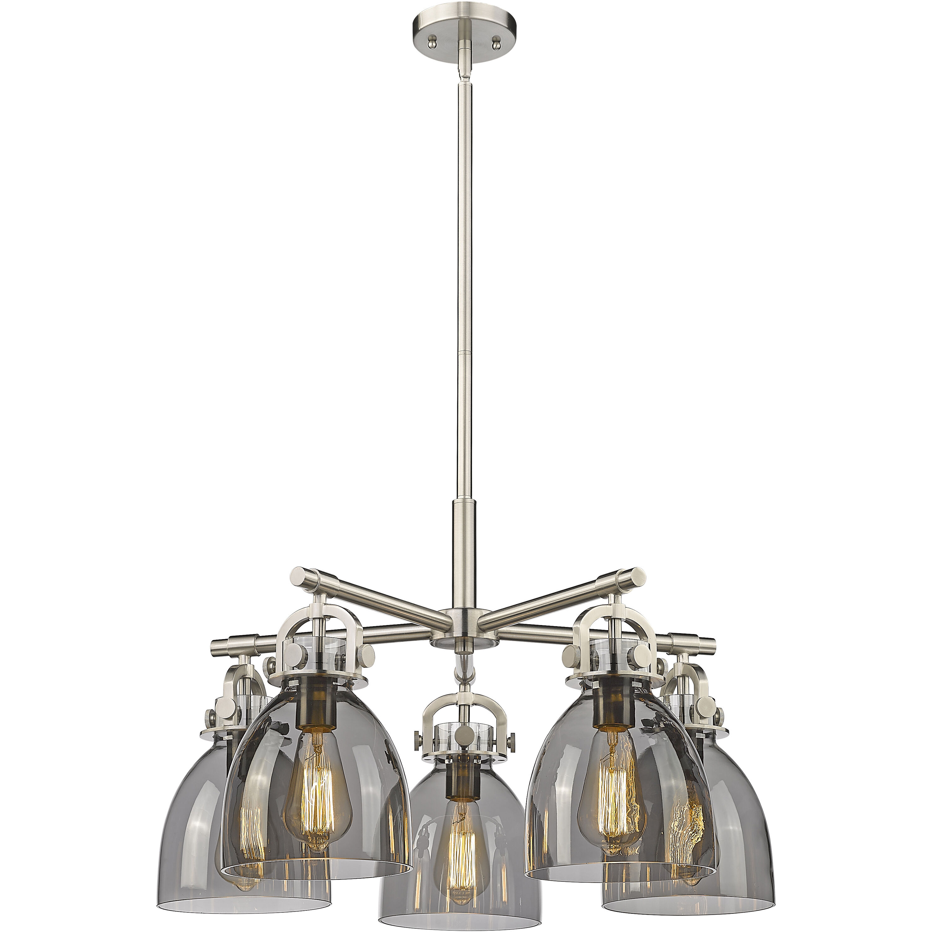 Newton Bell 5 Light 26.00 inch Chandelier