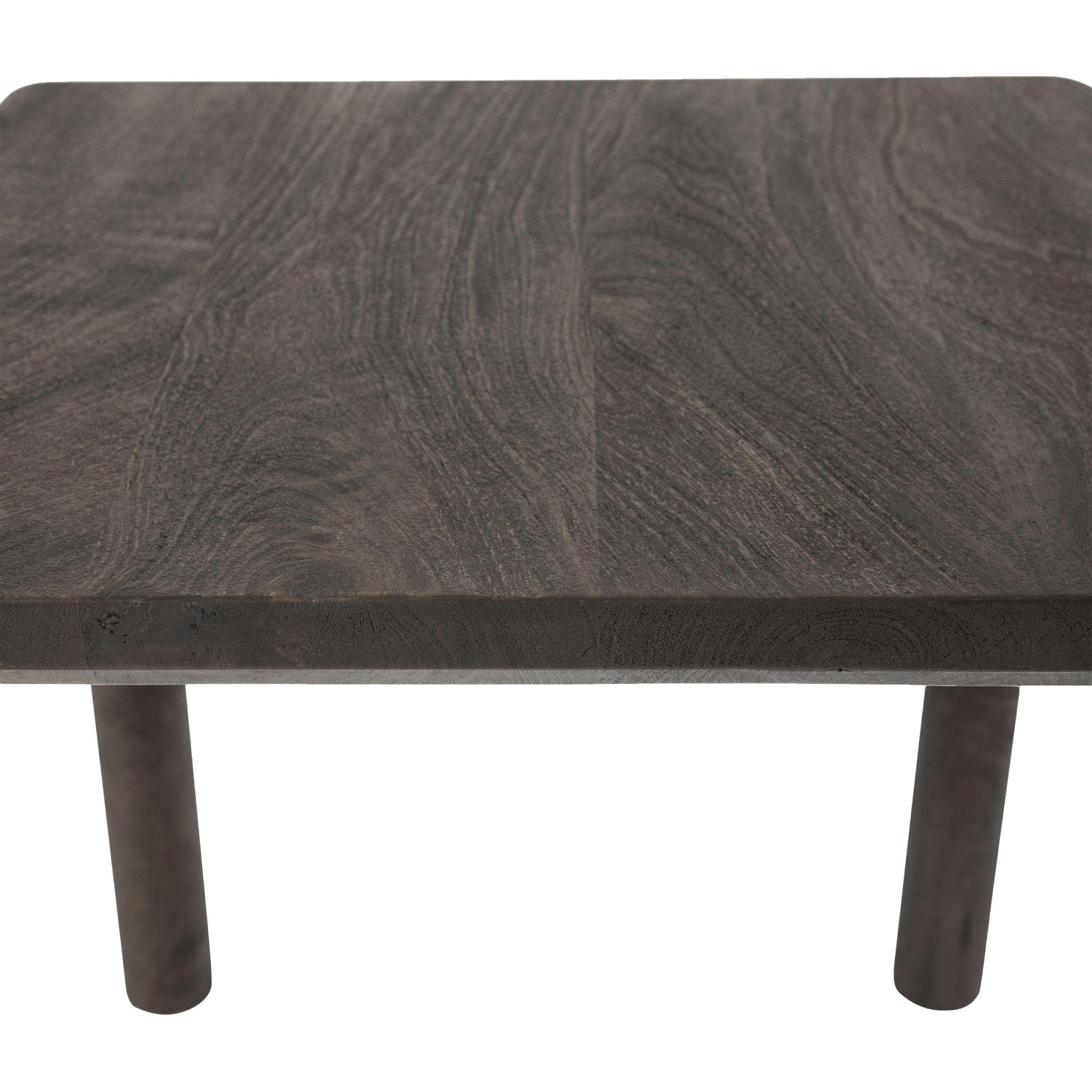 Clusia 19 X 18 inch Walnut Side Table