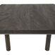 Clusia 19 X 18 inch Walnut Side Table