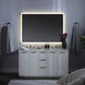 Starlight 48 X 48 inch Black LED Lighted Mirror, Vanita by Oxygen