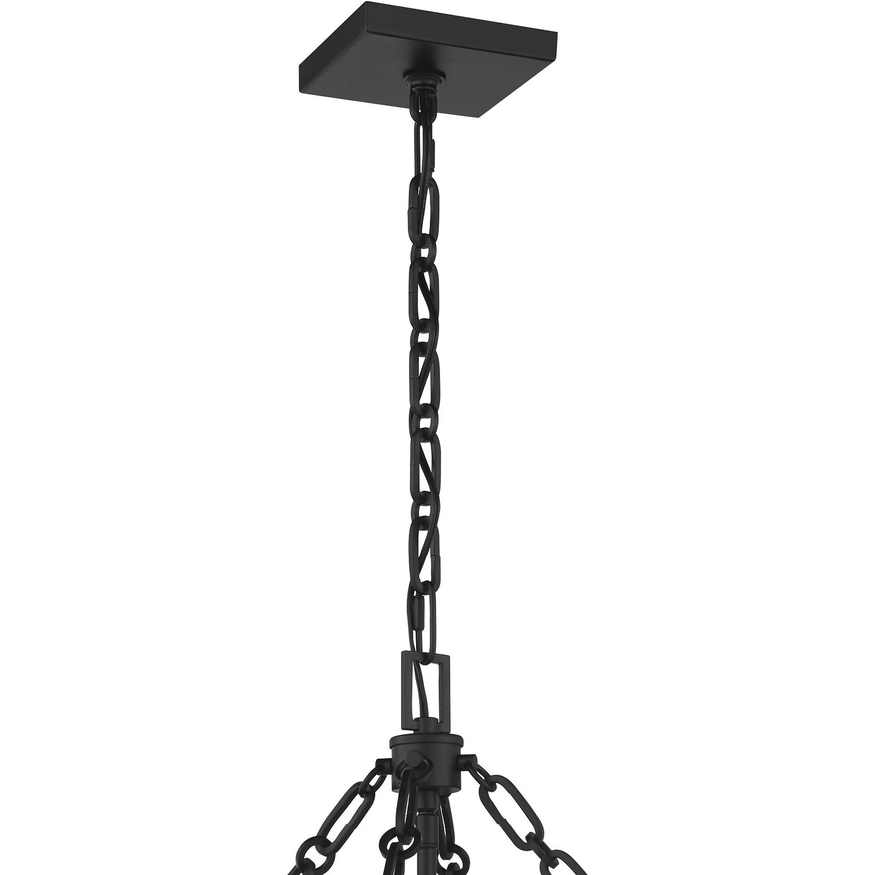 Balfour 4 Light 17 inch Matte Black Pendant Ceiling Light