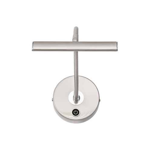 Curtis 4.5 watt 7 inch Nickel-Matte Picture Light Wall Light
