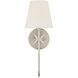 Chapman & Myers Polaris LED 6 inch Polished Nickel Single Sconce Wall Light