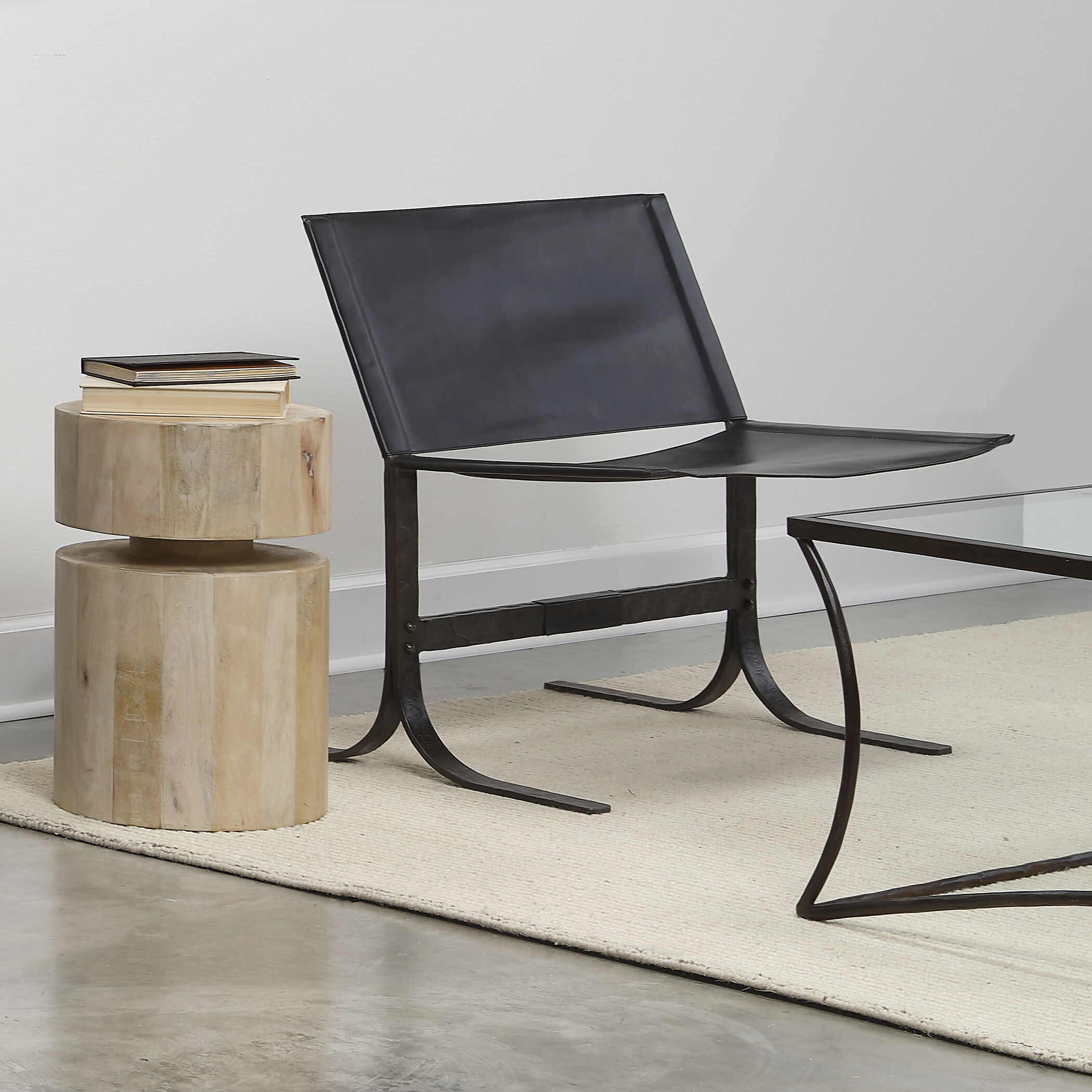 Black sling chair shop