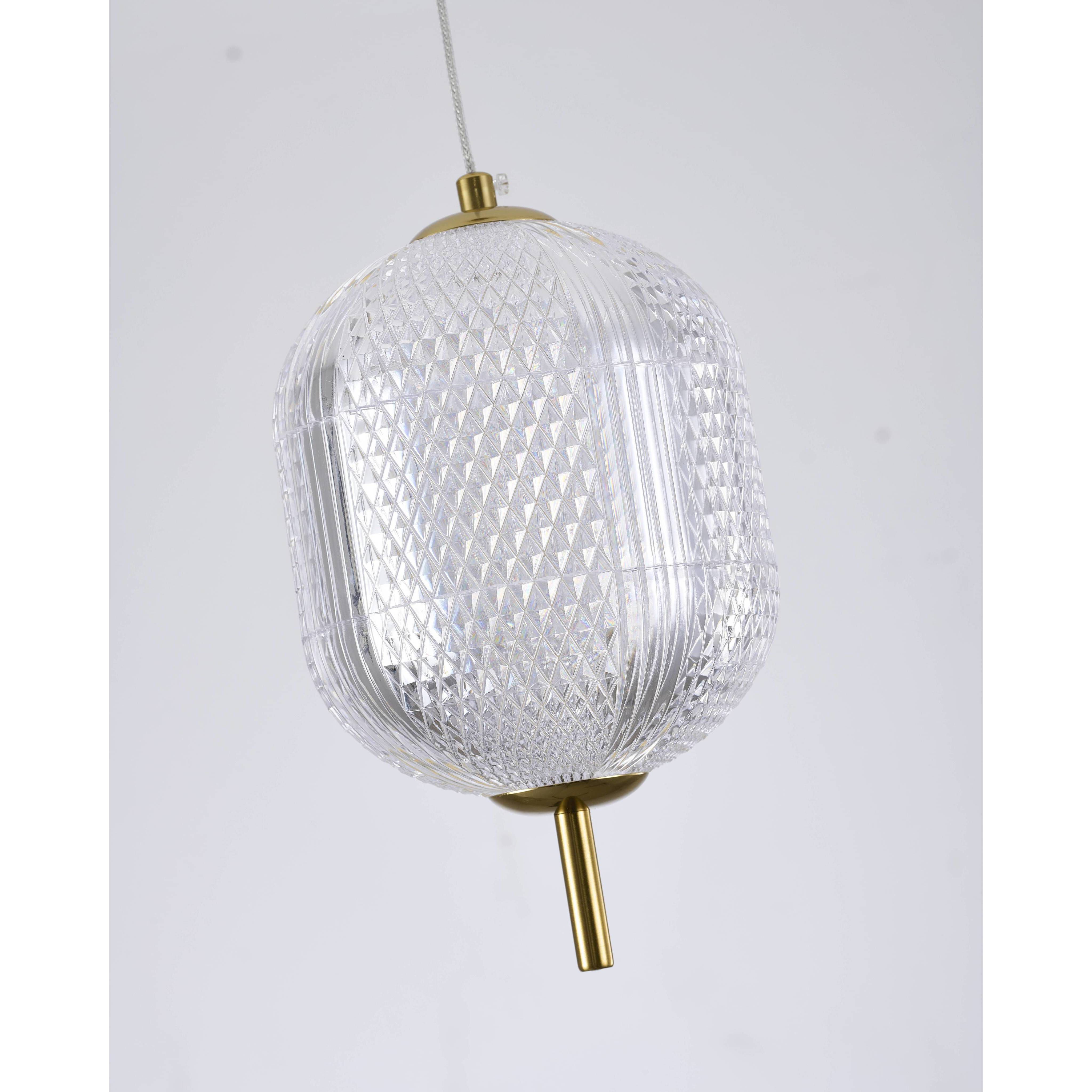 Canada Pendant Ceiling Light in Brass
