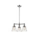 Franklin Restoration Small Cone 3 Light 19.00 inch Chandelier