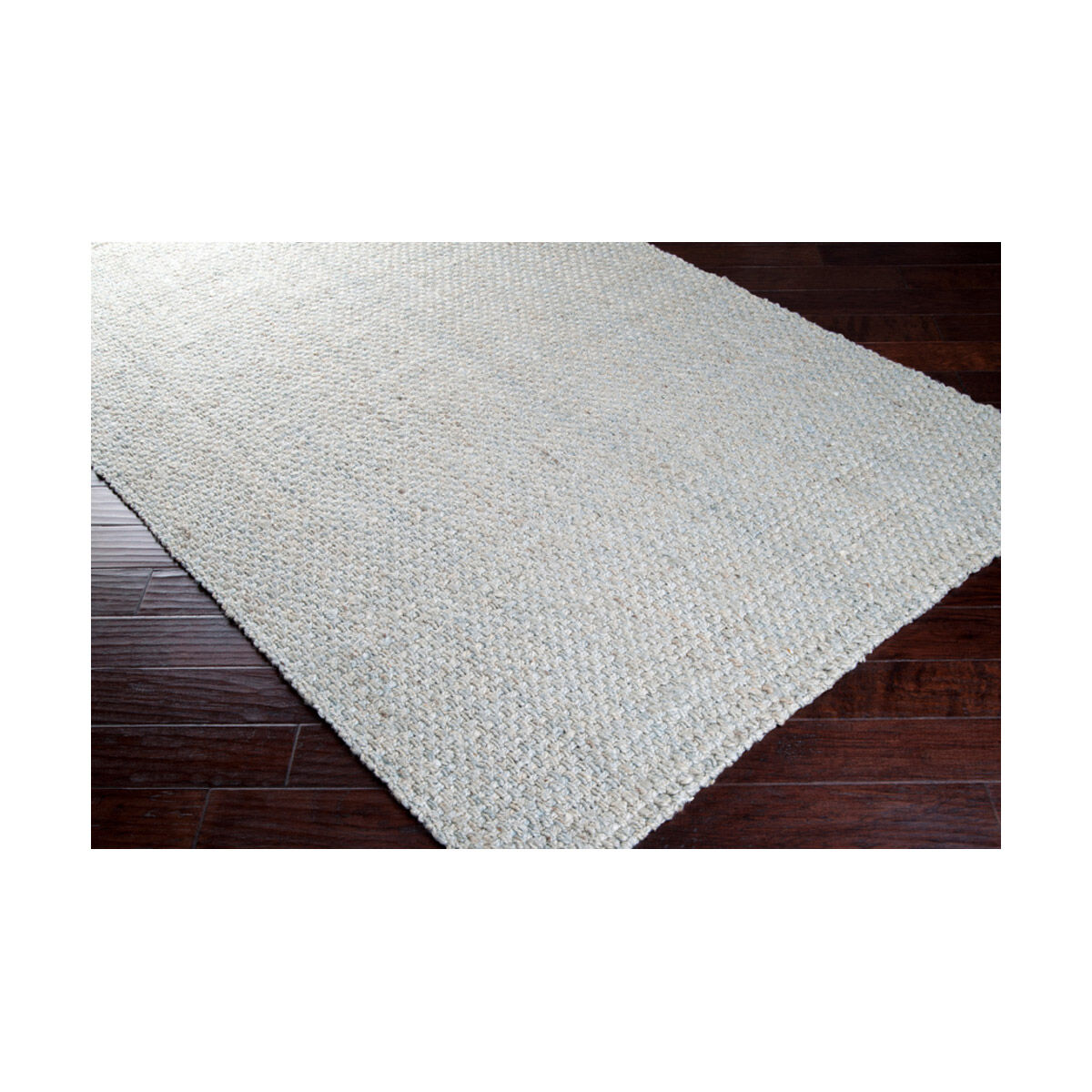 Jute Woven 66 X 42 inch Light Gray Rugs, Jute