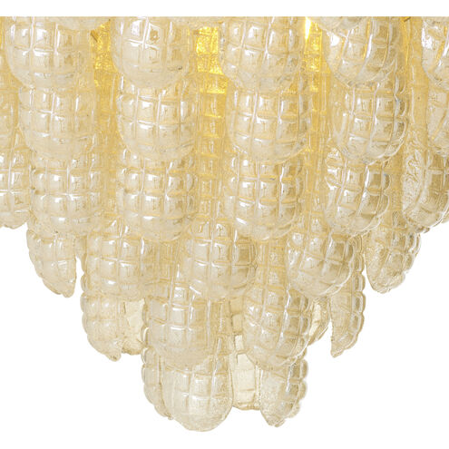 Chaves 12 Light 32.28 inch Antique Brass Chandelier Ceiling Light, Large
