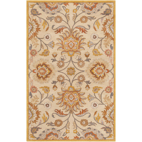 Caesar 144 X 108 inch Khaki/Mustard/Charcoal/Burnt Orange/Light Gray Rugs, Rectangle