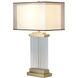 Canada 30 inch 100.00 watt Gold Table Lamp Portable Light