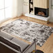 Ayda 36 X 24 inch Black/Grey Rug in 2 x 3