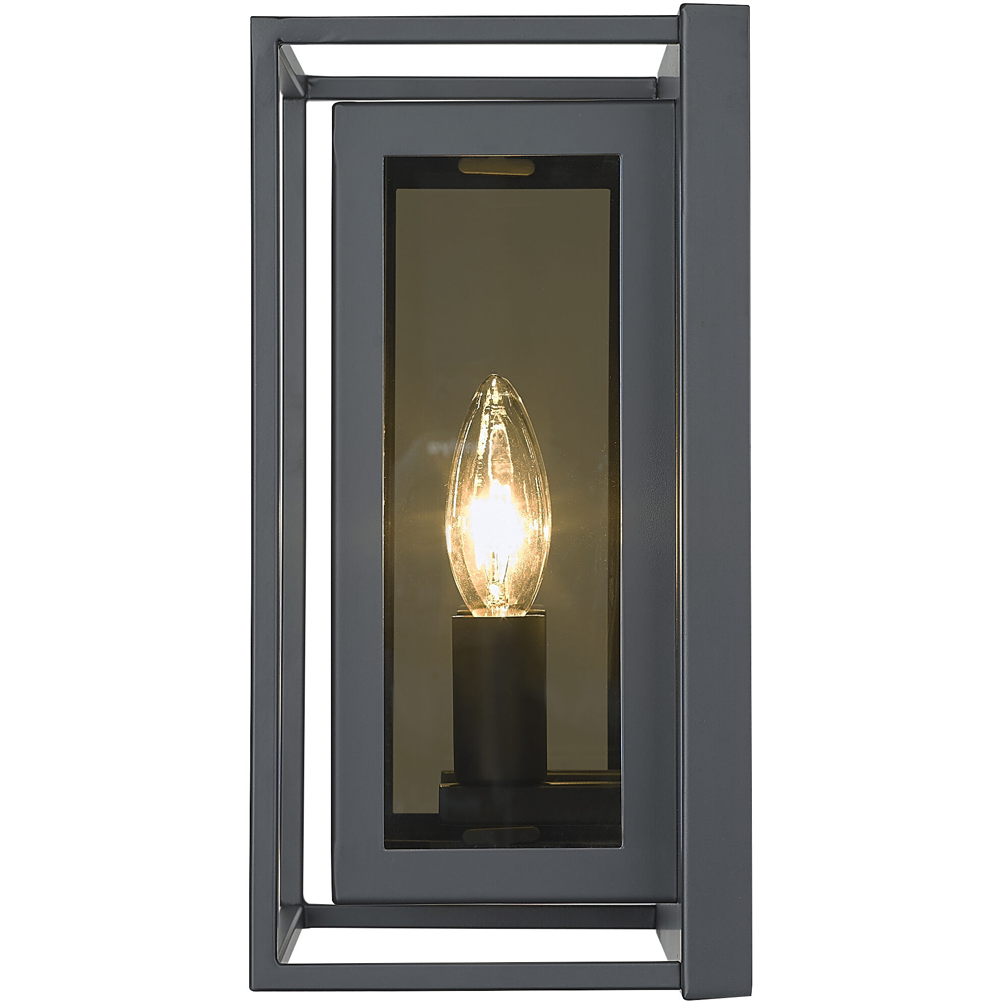 Infinity 2 Light 8.25 inch Misty Charcoal Wall Sconce Wall Light