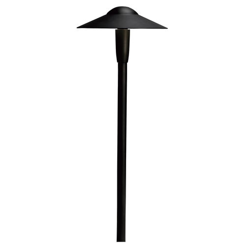 Independence 12 3.00 watt Textured Black Landscape 12V LED Path/Spread in 3000K