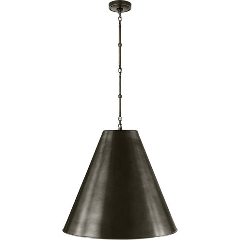 Thomas O'Brien Goodman 2 Light 24.5 inch Bronze Hanging Lamp Ceiling Light, Large