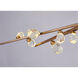 Canada LED 18 inch Gold LED Chandelier Ceiling Light
