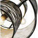 Kato 4 Light 18.75 inch Black Pendant Ceiling Light in Carbon