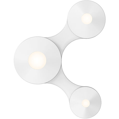 Coral Surface LED 13 inch Satin White Surface Mount Ceiling Light