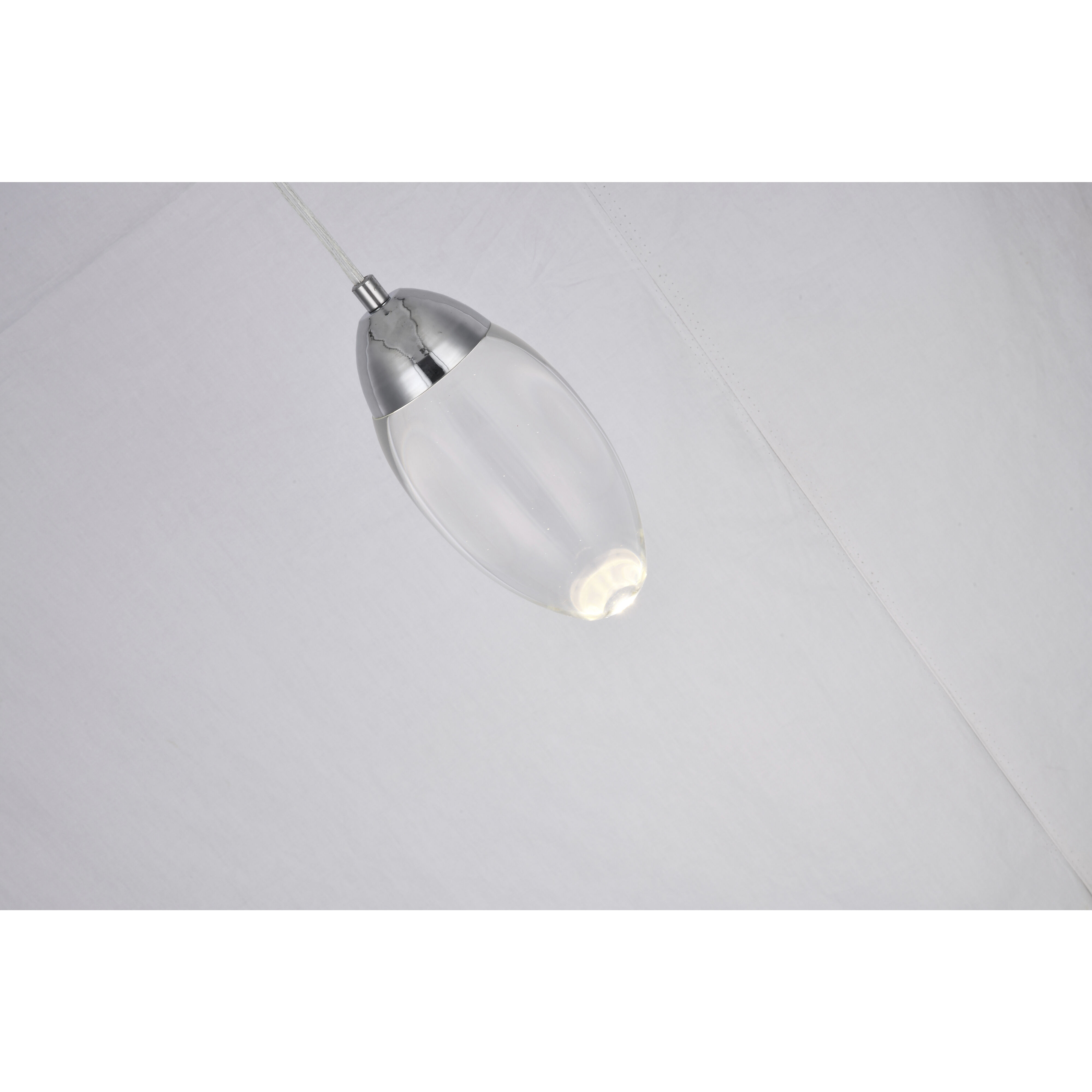 Canada LED 4 inch Chrome LED Pendant Ceiling Light