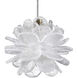 Clarity 1 Light 6 inch Brass Pendant Ceiling Light