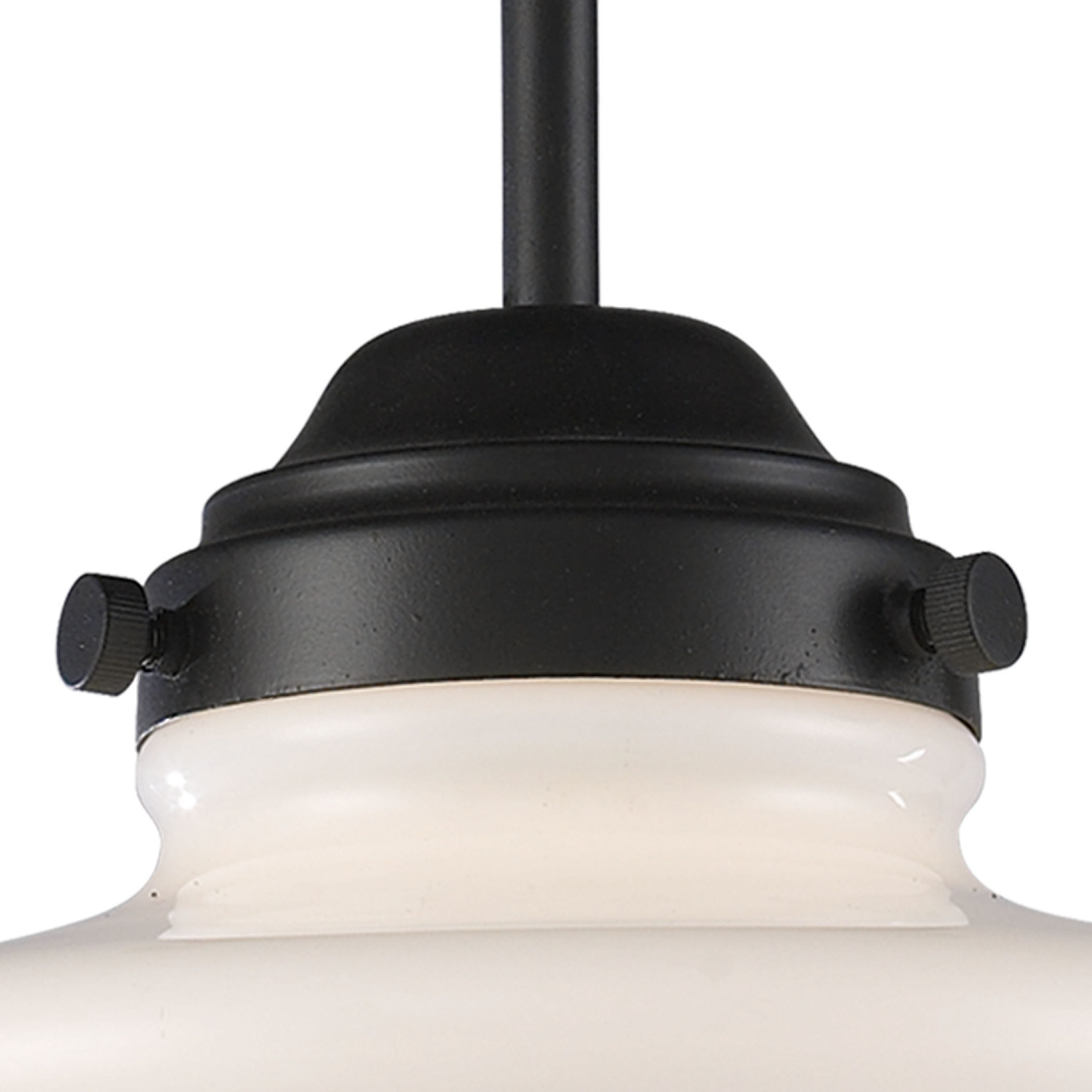 Schoolhouse 1 Light 8 inch Oil Rubbed Bronze Mini Pendant Ceiling Light