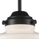 Schoolhouse 1 Light 8 inch Oil Rubbed Bronze Mini Pendant Ceiling Light