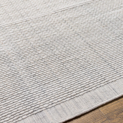 Sycamore 120 X 96 inch Light Grey Rug, Rectangle