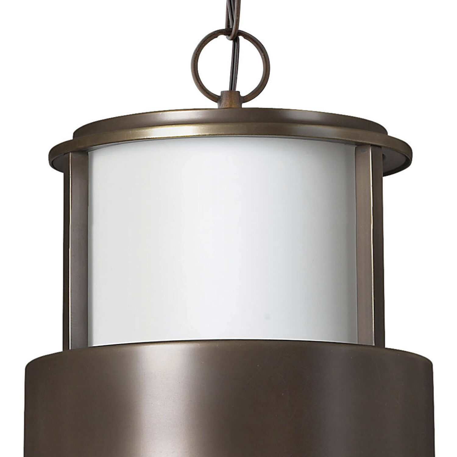 Saturn LED 10 inch Metro Bronze Outdoor Hanging Lantern