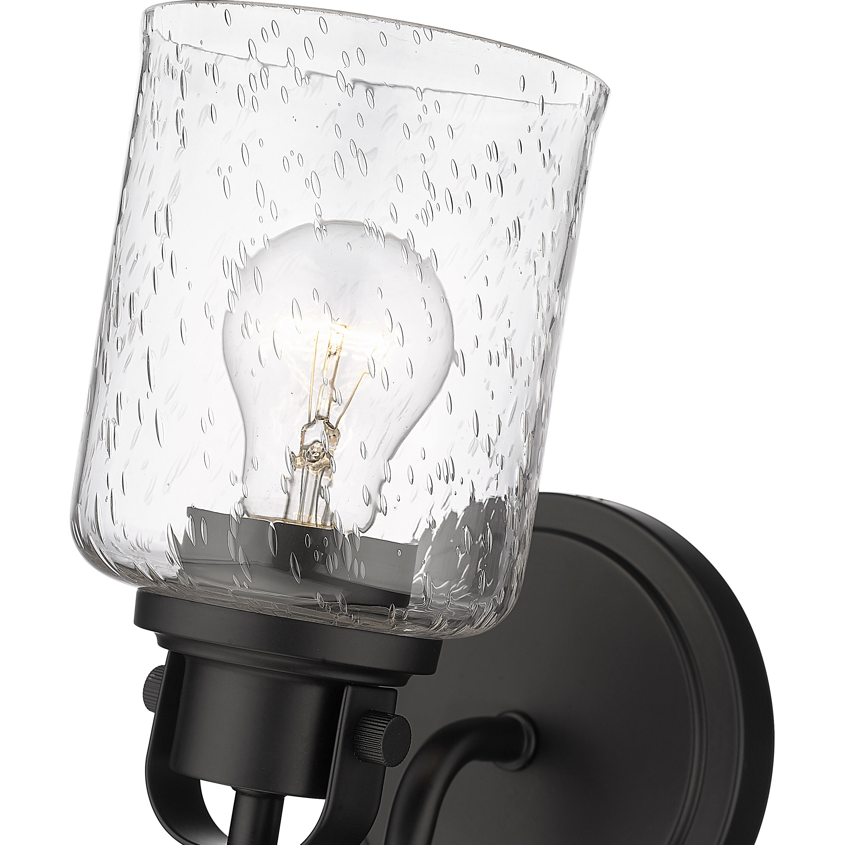 Kinsley 1 Light 5.25 inch Matte Black Wall Sconce Wall Light