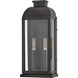 Heritage Tiverton 2 Light 17 inch Dark Oxidized Brass Outdoor Wall Mount