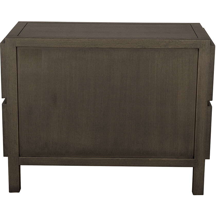 Plato 38 X 21 inch Greige Walnut Sideboard