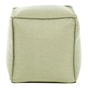 Pouf 18 inch Sterling Willow Square Ottoman with Cover