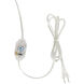 Empire 34 inch 25.00 watt Chrome Table Lamp Portable Light