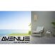 Avenue Outdoor LED 18 inch Silver Outdoor Wall Mount