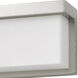Almeria LED 24.75 inch Brushed Steel Vanity Light Wall Light