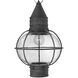 Cape Cod 1 Light 11 inch Aged Zinc Outdoor Hanging Lantern