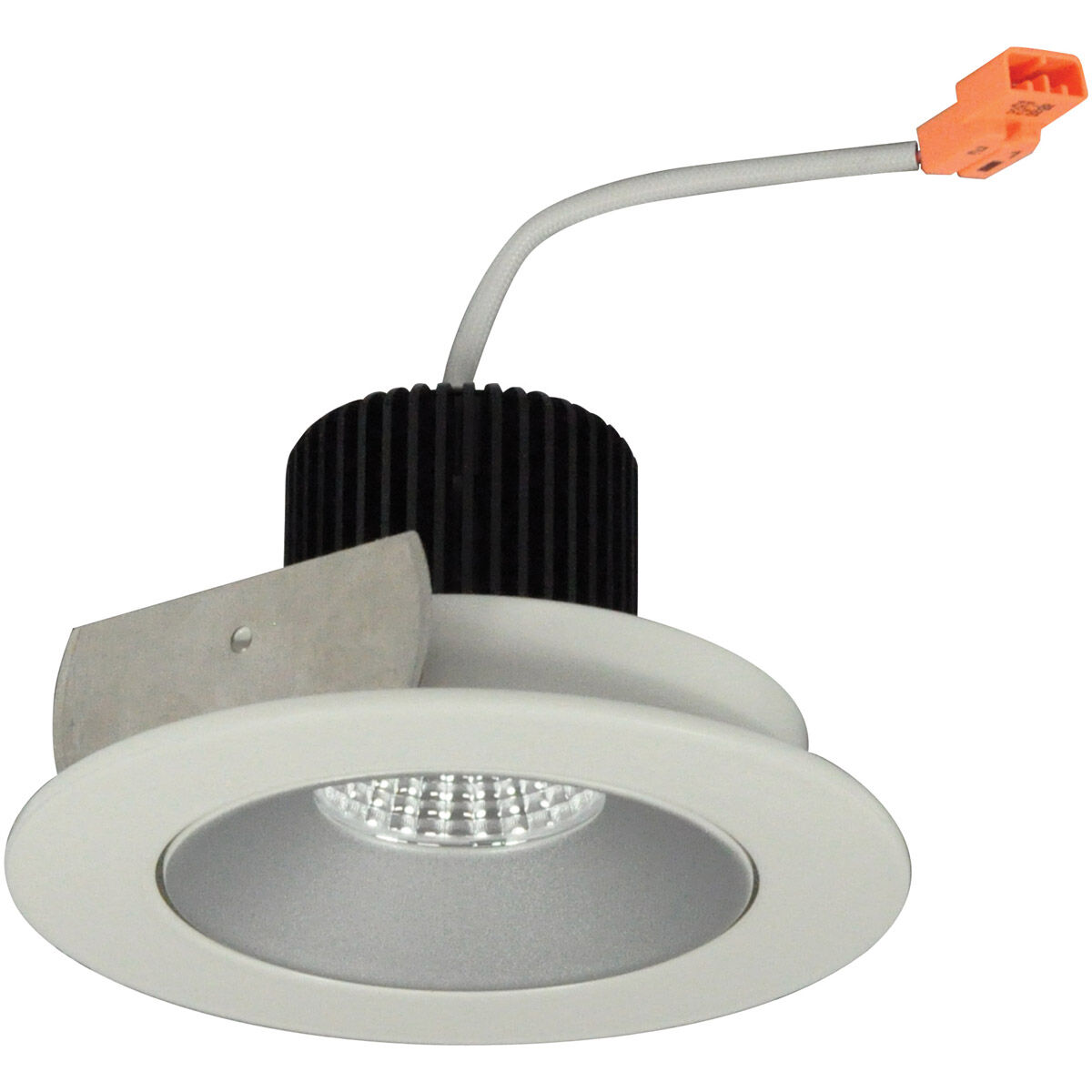 Iolite Haze with White Recessed Light in Haze / White, 800, Comfort Dim, Round Cone Regress