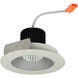 Iolite Haze with White Recessed Light in Haze / White, 800, Comfort Dim, Round Cone Regress