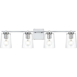 Kacey 4 Light 33.00 inch Bathroom Vanity Light