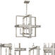 Diana 8 Light 20 inch Antique Silver Pendant Ceiling Light