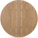 Delta 47 X 47 inch Natural Outdoor Dining Table, Round