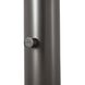 Paramount 83 inch 60.00 watt Gunmetal and Black Arc Floor Lamp Portable Light