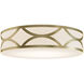 Lake LED 30 inch Gold Flush Mount Ceiling Light in Incandescent